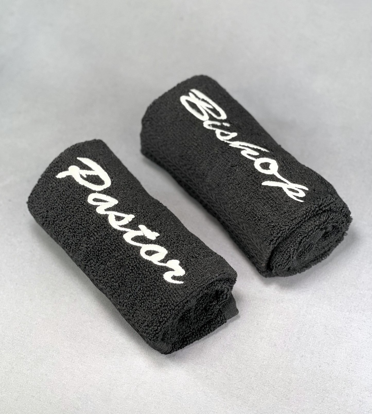Pastor and Bishop Towel Black pandbtowel-Black